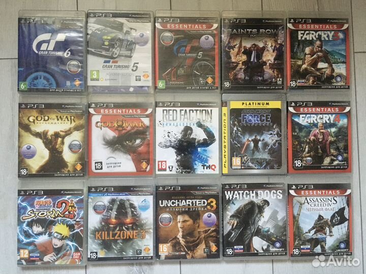 Игры Sony playstation 3 Лицензия (Ps3)