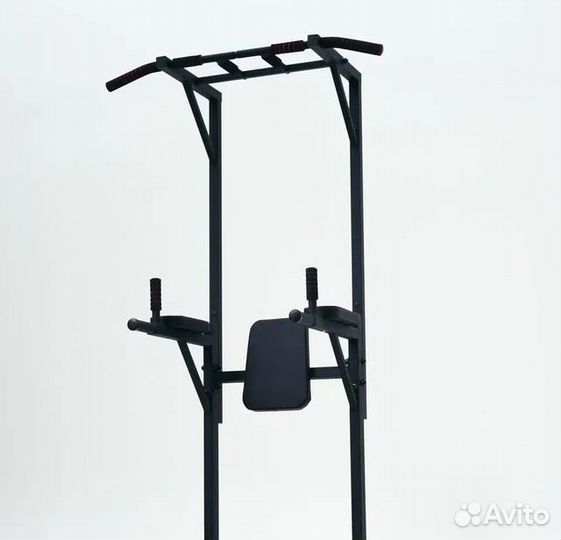 Турник брусья пресс 3в1 Напольный до 200 кг чёрный