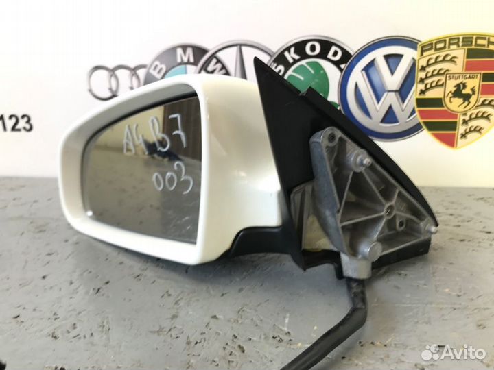 Зеркало левое электрическое Audi A4/RS4/S4