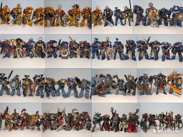 Warhammer 40k joy toy фигурки для настолки купить в Москве | Хобби и ...