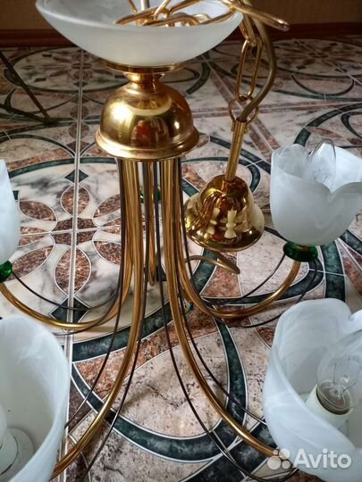 Люстра италия бу