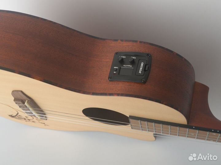 Укулеле баритон Ortega RU5CE-BA Bonfire Series