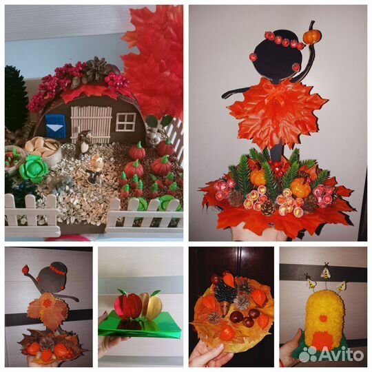 Поделки в школу и садик