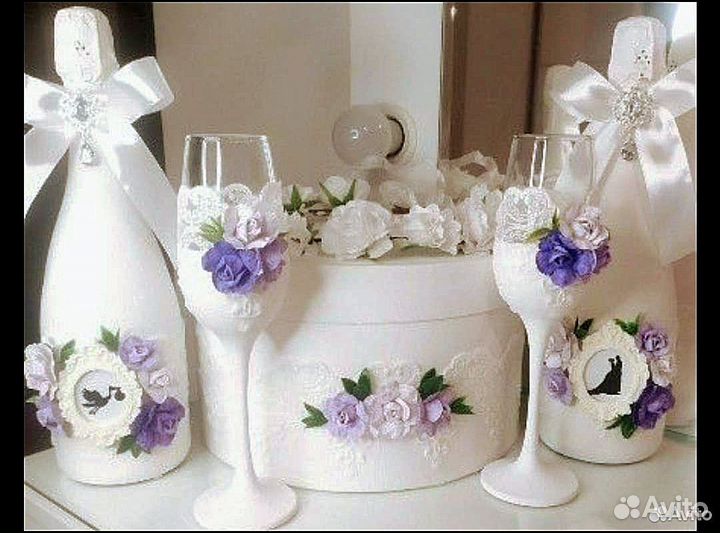 Бутылки для свадьбы