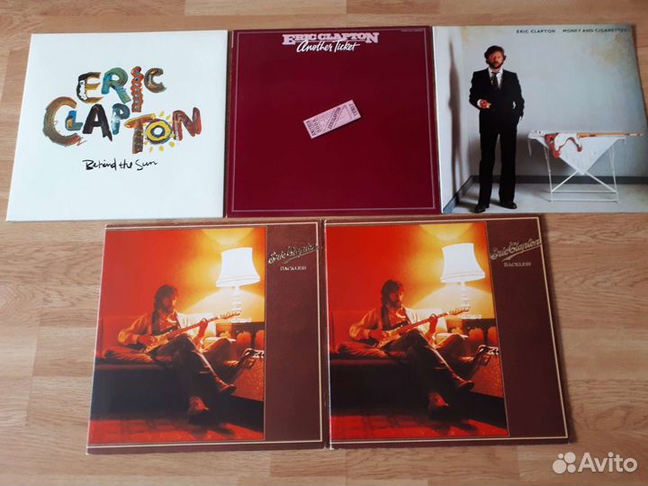 Винил. eric clapton. Japan press.USA