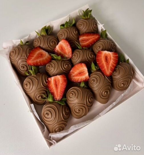 Клубника в шоколаде набор