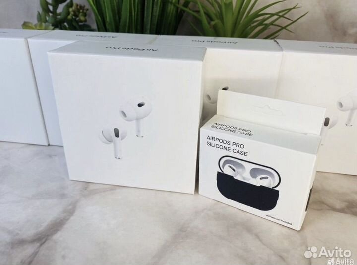 AirPods Pro 2 поколение (гарантия+ чехол)