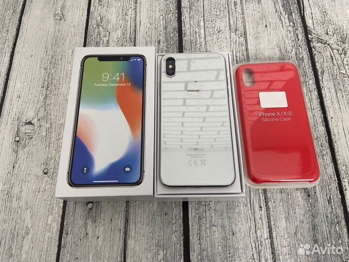 iPhone X 64 gb gray A1390