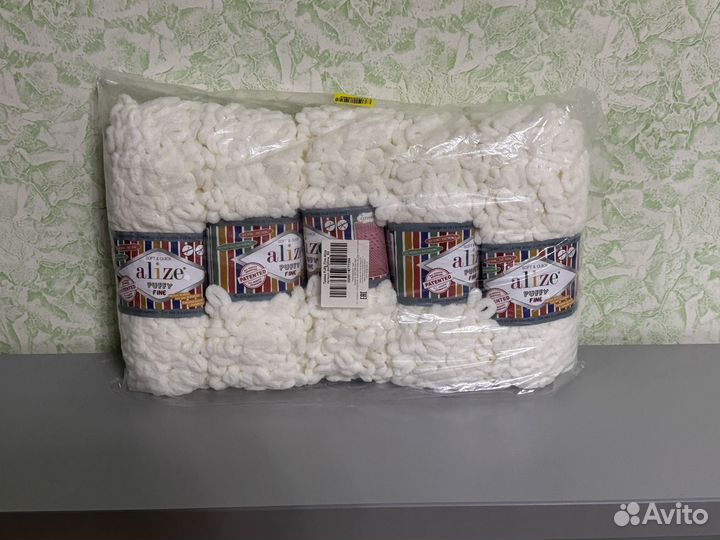 Пряжа alize puffy fine 62