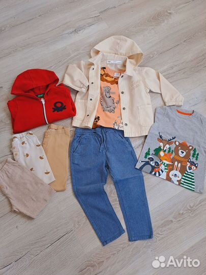 Пакет вещей на мальчика 98