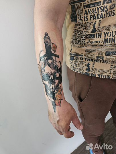 Модель на тату