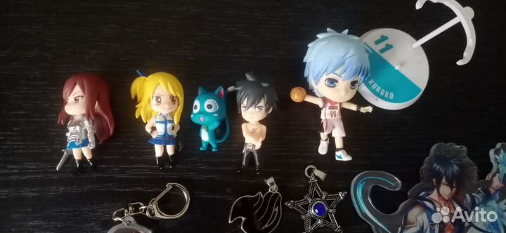 Хвост феи, фигурки, мелкомерч