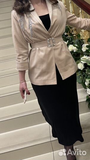 Платье с пиджаком,костюм