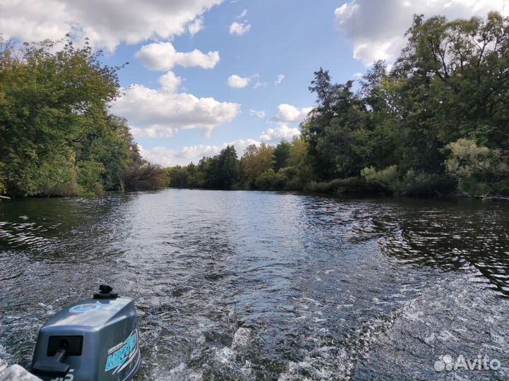 Лодочный мотор + лодка