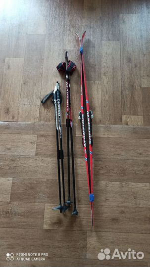 Детские Лыжи и Лыжные палки беговые