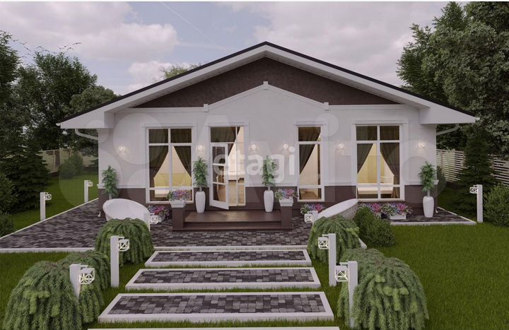 Дом 71 м² на участке 6 сот.