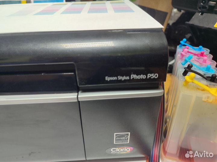 Цветной принтер Epson P50 пробег 1132 стр