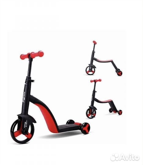 Самокат беговел велосипед 3 в 1