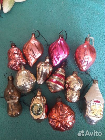 Ёлочные игрушки СССР