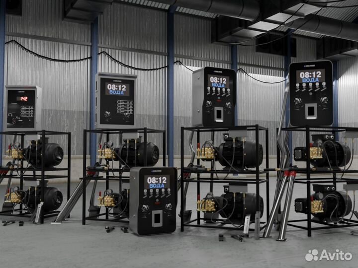 Автомойка самообслуживания luxwash 147