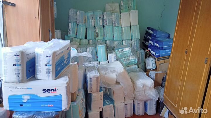 Памперсы, подгузники трусики для взрослых 2,3,4