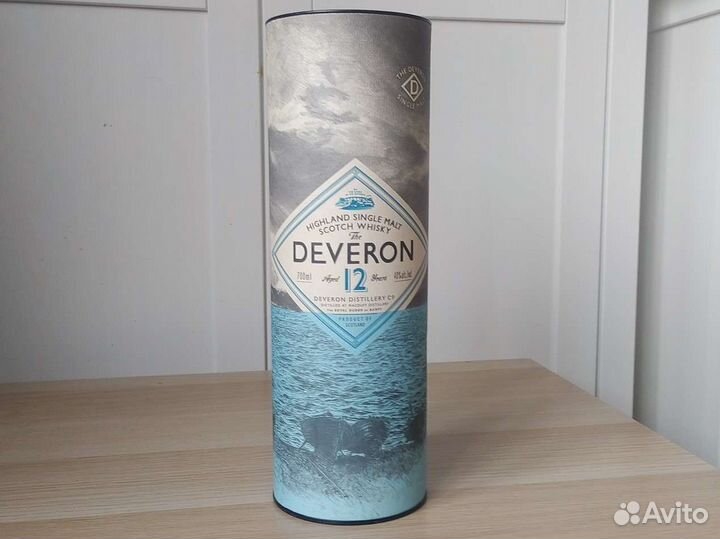Бирдекель, туба из-под виски Deveron 12 Years Old