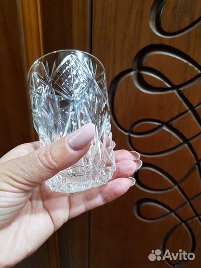 Стаканы дятковский хрустальный завод СССР
