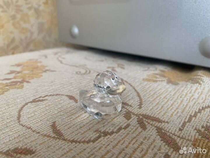 Хрустальная утка киндер сюрприз оригинал 1997 год