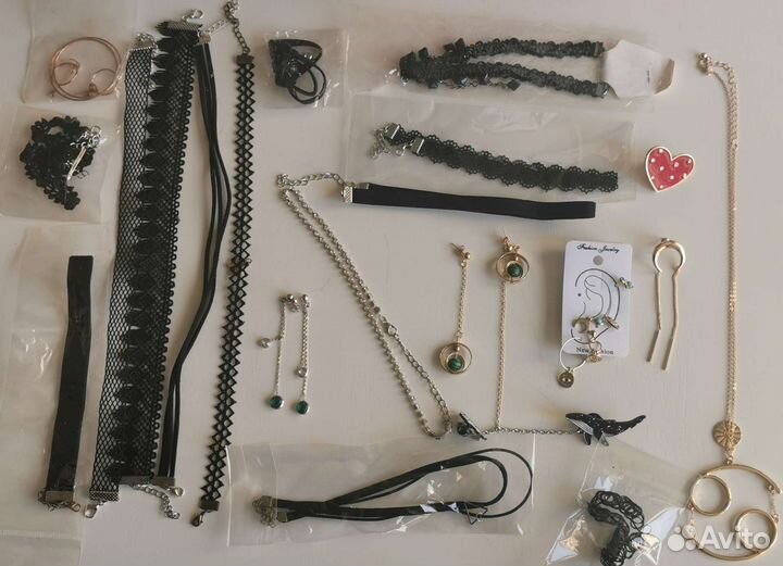 Украшения, серьги, кольца, колье, цепочка