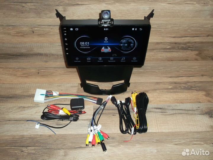 Магнитола SsangYong Action Android с камерой 2013+