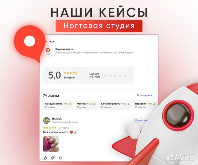 Продвижение на Яндекс Картах, 2Гис, Гугл