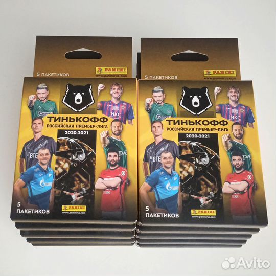 Panini рпл 2020/21 - 10 блистеров