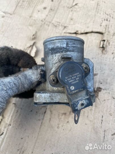 Дроссельная заслонка Hyundai Getz 1.4 G4EE