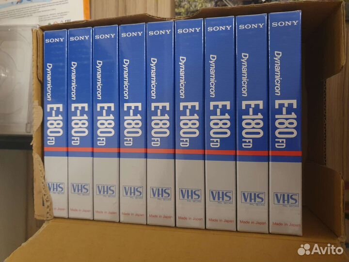 Видеокассеты новые