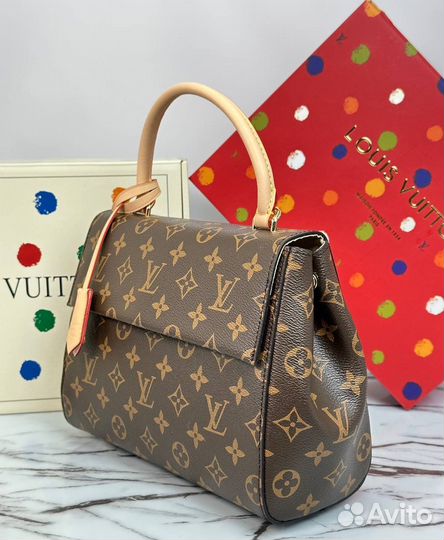 Сумка louis vuitton натуральная кожа