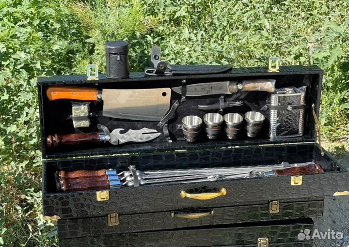 Шашлычный подарочный набор