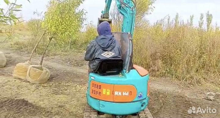 Мини-экскаватор копка