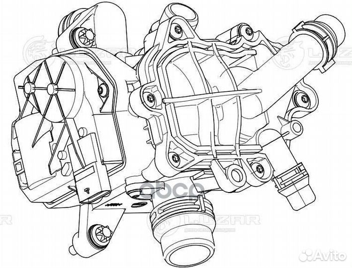 Термостат для а/м BMW 3 (F30) (11) /X3 (G01) (1