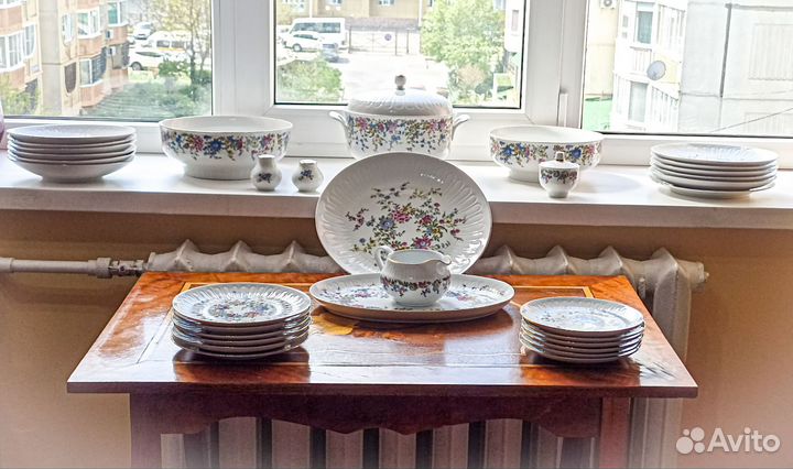 Столовый сервиз Henneberg ГДР