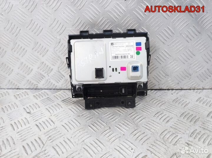 Дисплей информационный Opel Astra J 20935346