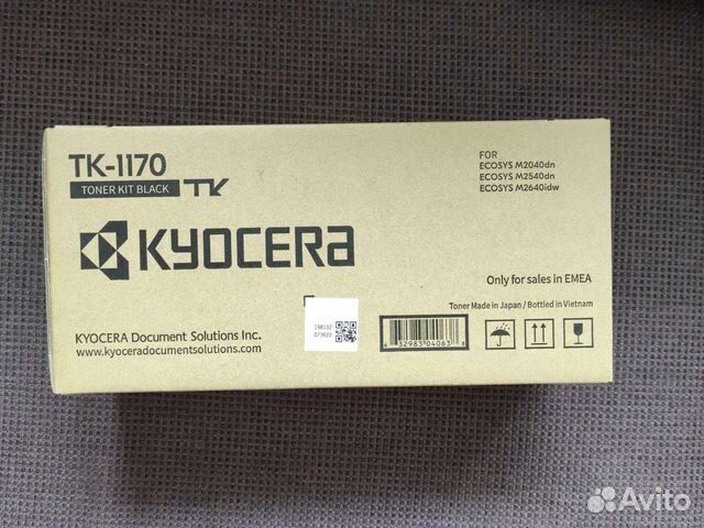 Картридж оригинальный Kyocera TK-1170 1t02s50nl0