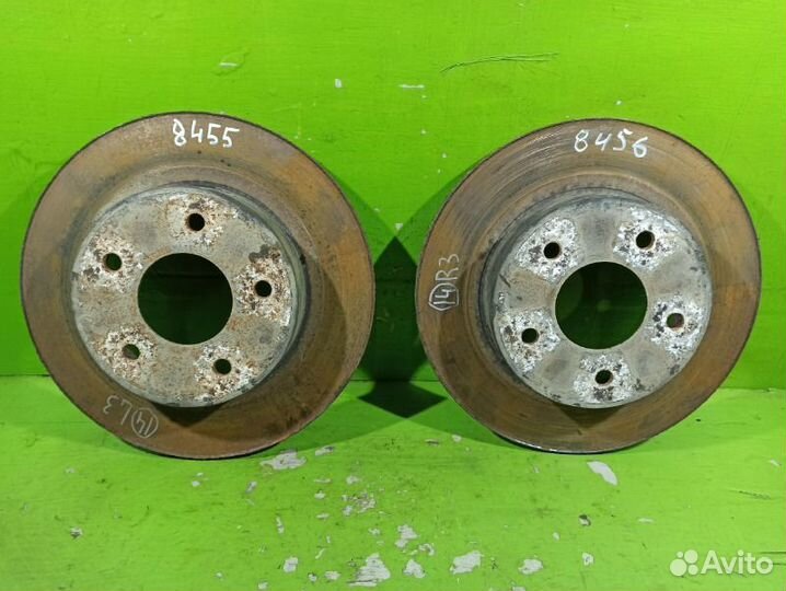 Диск тормозной задний Nissan Primera P12 седан