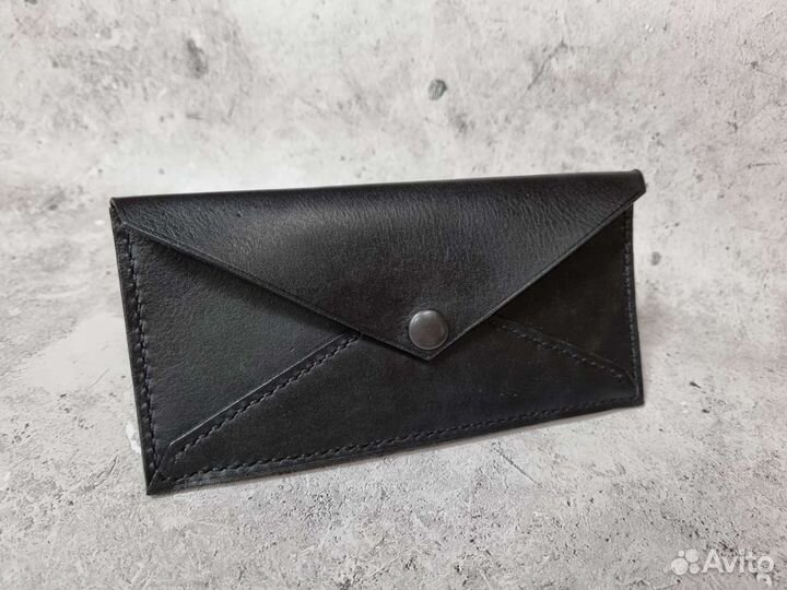 Конверт для денег из натуральной кожи