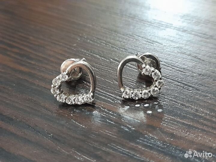 Серебряные серьги