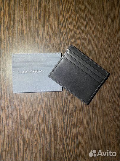Лот: 2 кардхолдера Тинькофф (1-серый+1-черный)