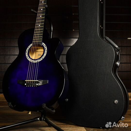 Акустическая гитара Cowboy + Аксессуары