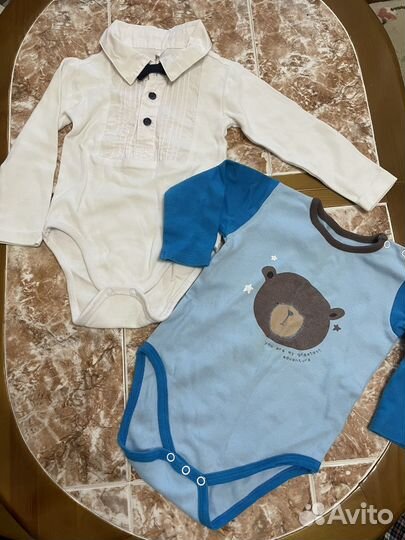 Боди доя мальчика 80