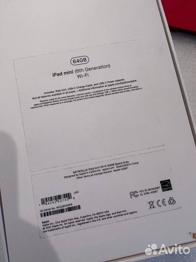 iPad 6 mini 64gb