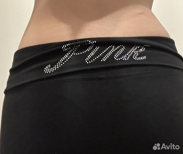 Pink victoria's secret штаны
