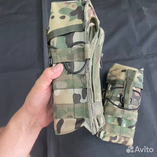 Подсумок под 2-3 ак Бесшумный мультикам аналог ссо